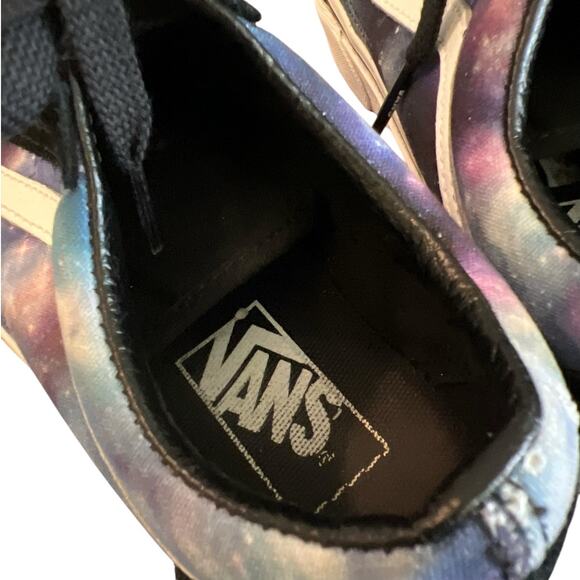 VANS Unisex Old Skool Galaxy and Black Skate Shoes Men Size 4.5 Women Size 6 - Picture 6 of 8